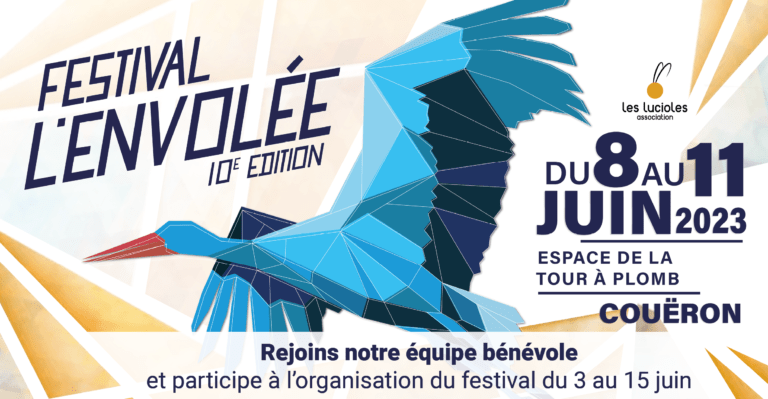 Deviens bénévole pour le Festival L’Envolée à Couëron !