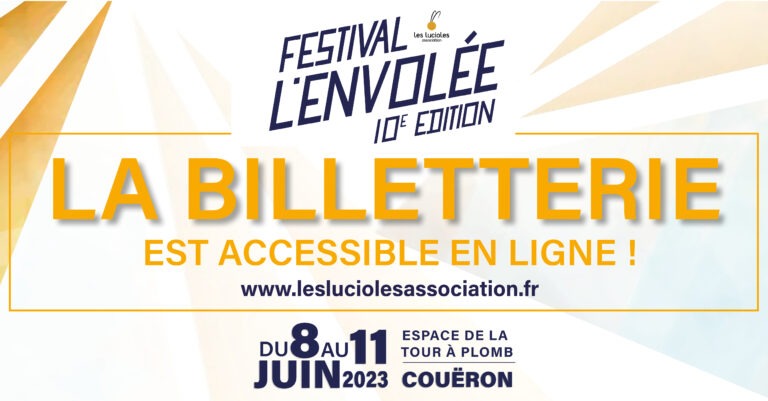 billetterie festival l'envolée